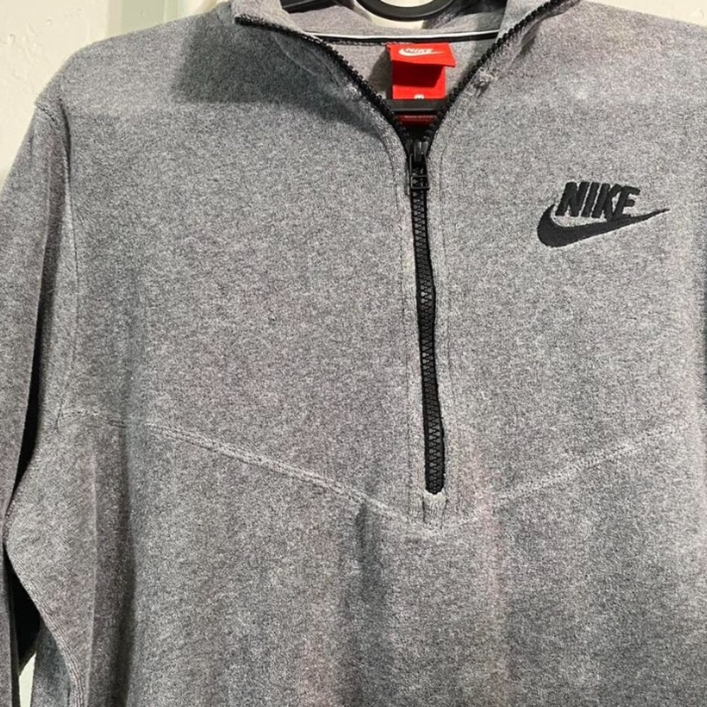 Nike terry half zip 🤍